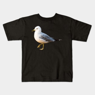 Seagull on Summer Beach Kids T-Shirt